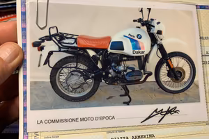 Bmw r80gs parigi dakar