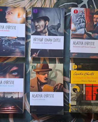 Libri gialli di Agata Christie 