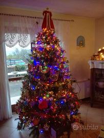 Albero di Natale primi anni 2000, di cm 240