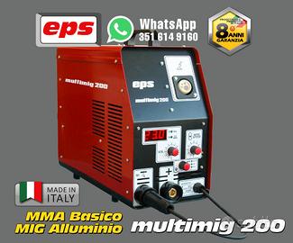 Mig inverter Multiprocesso 200 Ampere EPS
