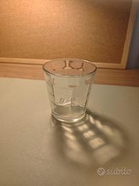 6 Bicchieri vetro lucido - Perfetto stato