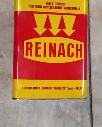 Tanica Vintage REINACH Oleoblitz Milano – Anni ’60