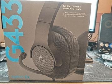 CUFFIE GAMING LOGITECH G433