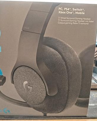 CUFFIE GAMING LOGITECH G433