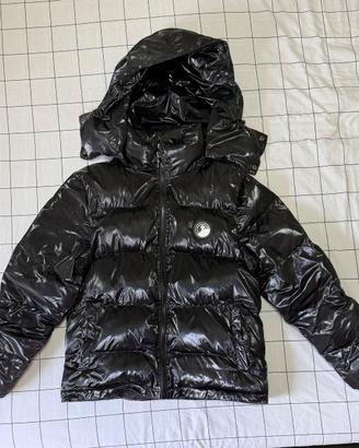 Piumino Nero Lucido – Modello Trapuntato