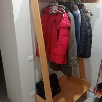 Appendi abiti da ingresso in legno