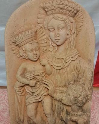 frontale madonna terracotta
