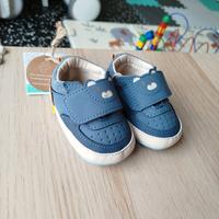 Scarpetta neonato con orsetto blu N°16