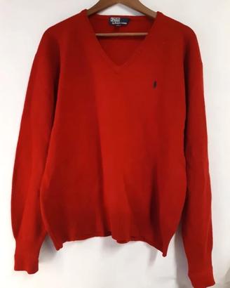 Maglione rosso Ralph Lauren