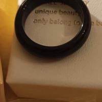 anello onice nera taglia 9