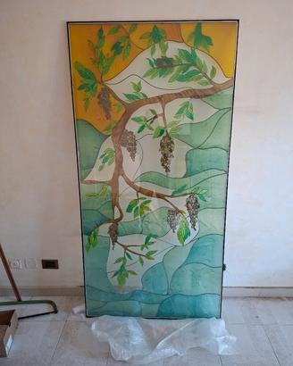 vetrata artistica piombata