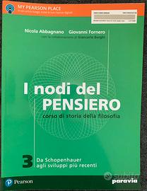 Libro di filosofia “I nodi del pensiero 3”