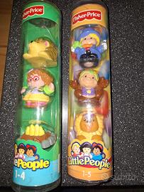 2 tubi little people  fisher price