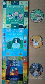 3 libri per bambini con cd
