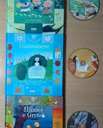 3 libri per bambini con cd