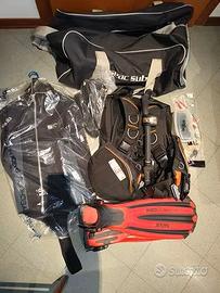 KIT per Immersione Subacquea SEAC