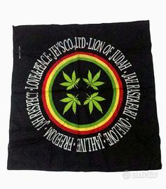 Bandana Bandiera Weed Freedom Peace-Love-Respect