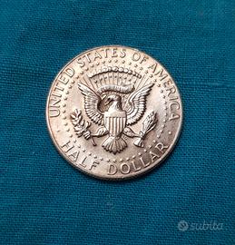 1/2 Dollaro argento 1969 Kennedy