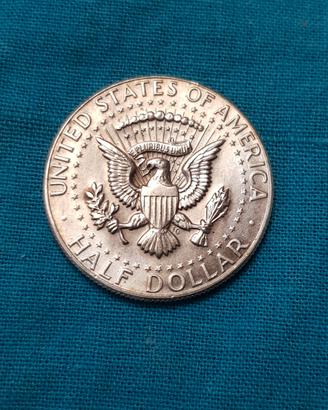 1/2 Dollaro argento 1969 Kennedy