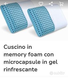 cuscino in memory 