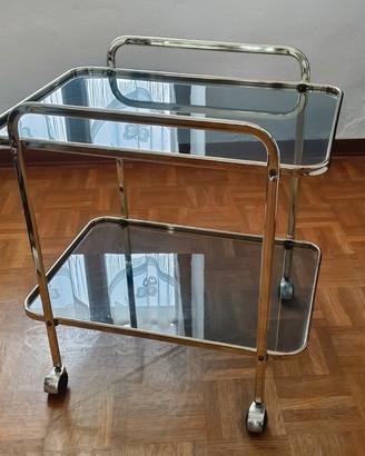 carrello con vetro 