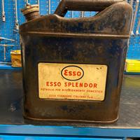 Tanica benzina esso splendor epoca