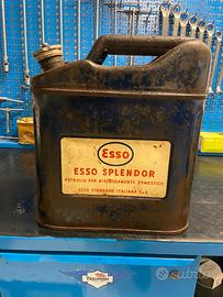 Tanica benzina esso splendor epoca