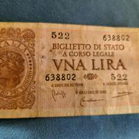 Banconota da una Lira