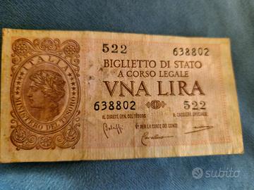 Banconota da una Lira