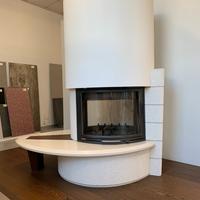 Camino legna palazzetti ecomonoblocco 66 bifaccial