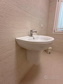 SET LAVABO E RUBINETTERIA NOBILI- NUOVO MAI USATO