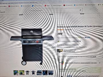 barbecue a gas Enders 