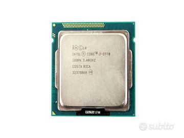 Processore Intel core i7 3770 con dissipatore