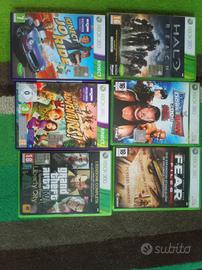 Xbox 360 e compreso di videogiochi