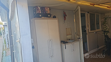 Bungalow con Roulotte Stanziale