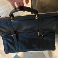 Borsa da lavoro porta Pc in pelle nera