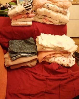 Lotto vestiti 6-9 mesi 68 cm