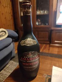 vino Amarone Valpolicella montresor 1968