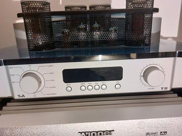 Amplificatore valvolare t+a v10