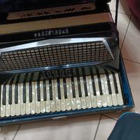 fisarmonica antica Excelsior con custodia 