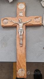 croce in legno d ulivo