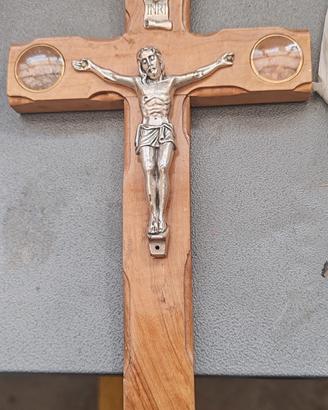 croce in legno d ulivo