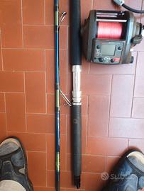 canna e mulinello elettrico