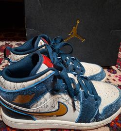 NIKE JORDAN scarpe bambino n.33,5