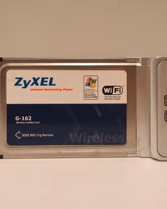 ZyXEL G-162 WiFi CardBus PCMCIA 802.11g