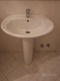 lavandino con colonna 