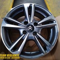EMBLEMA 4 cerchi in lega 15 pollici CITROEN C2 C3