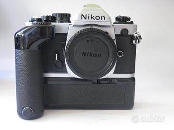 Nikon FM2n con MD 12