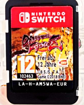 Dragonball fighterZ per Nintendo Switch