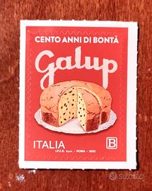 FRANCOBOLLO CENTENARIO GALUP 2022